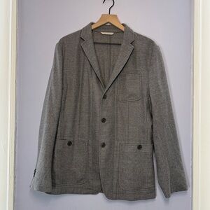 Gap men’s gray 100% wool blazer size 42 regular